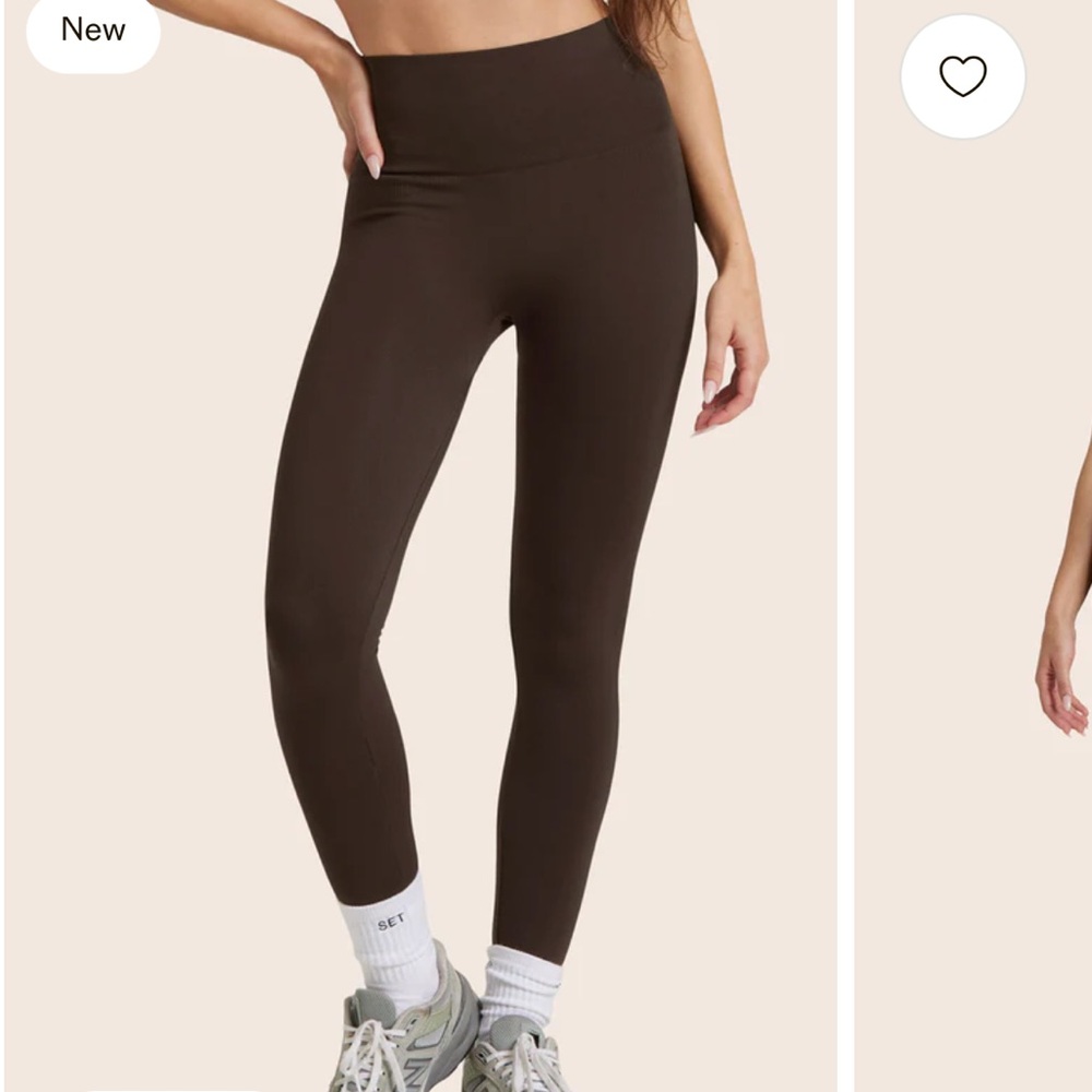 SET Active Brown Leggings